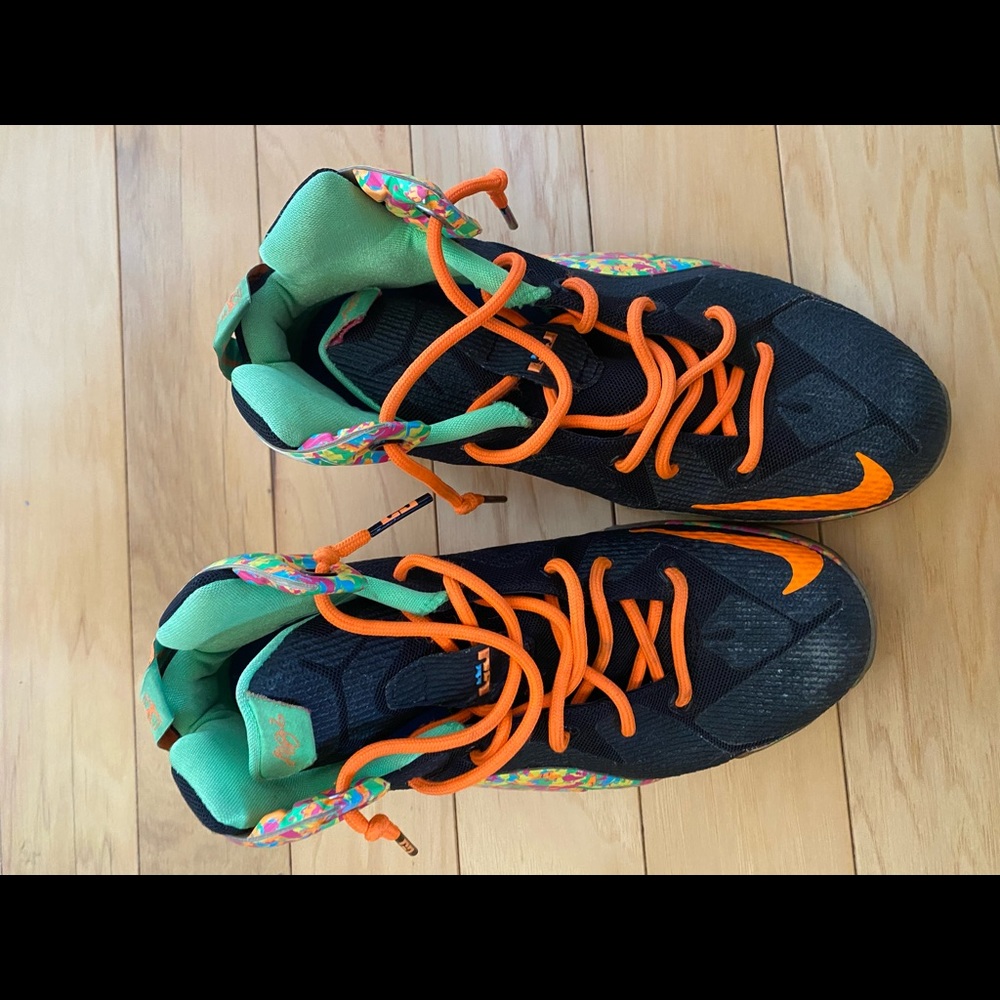 Fruity pebble sneakers size 7